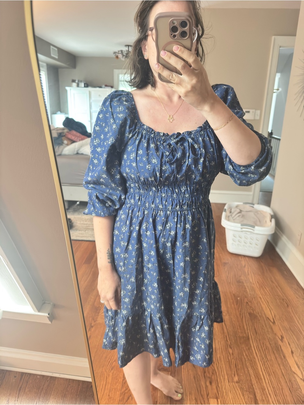 Celebrity Pink Babydoll Dress